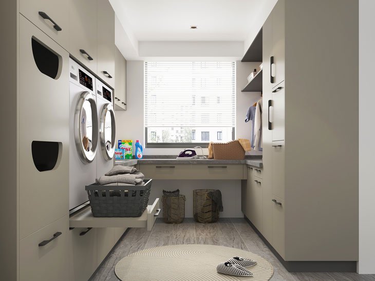 展厅U字型洗衣房2