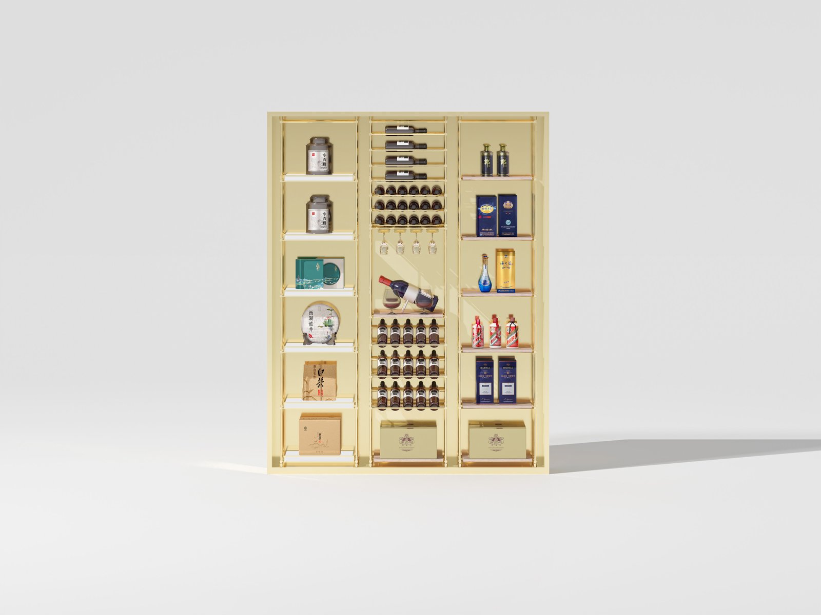 酒窑全钢连接件内架