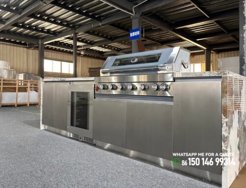 Stone and Stainless Steel